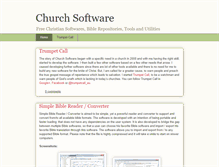 Tablet Screenshot of churchsw.org